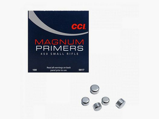CCI inneschi small rifle Magnum NO 450