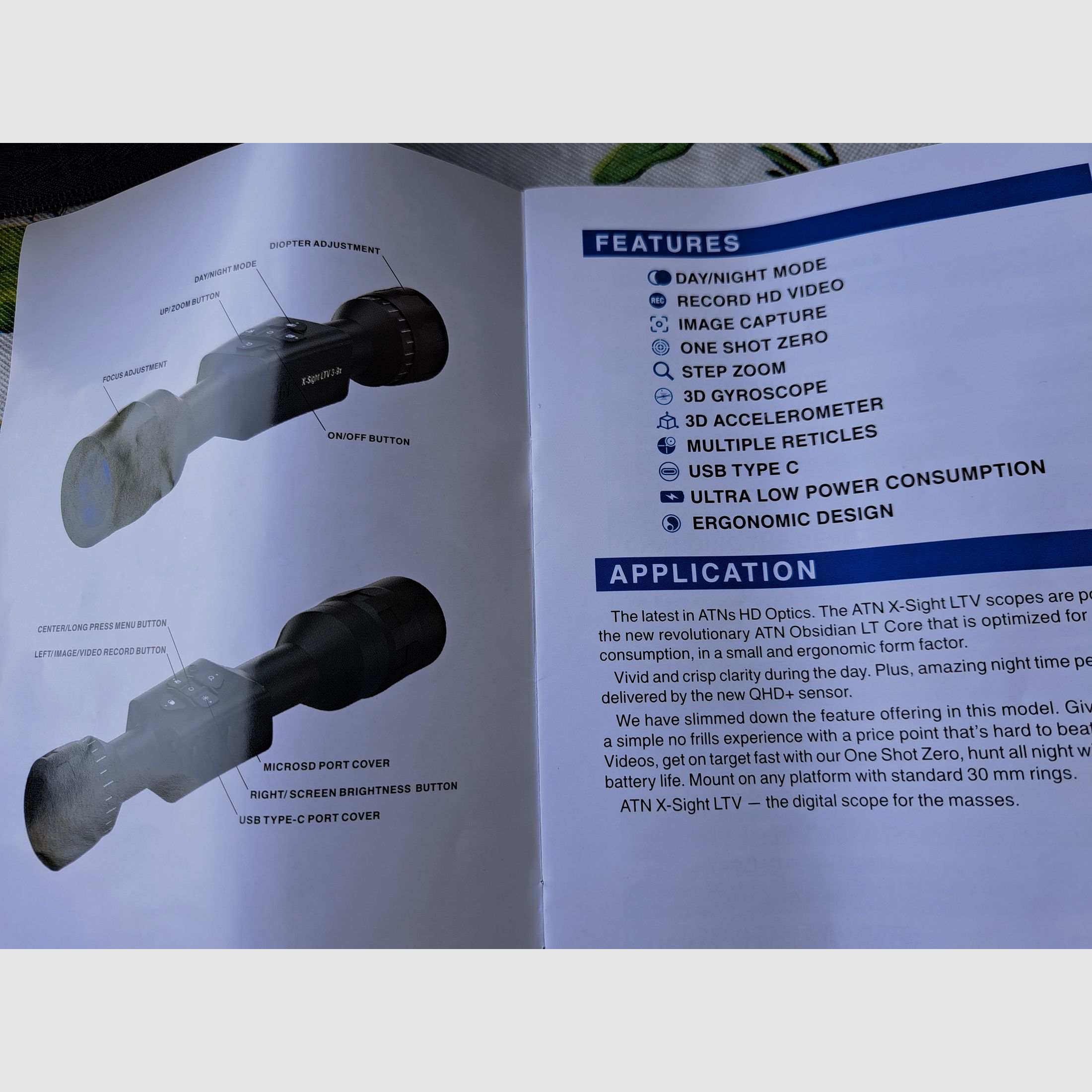 ATN X-Sight LTV 5 - 15x Day&Night Digital Rifle Scope