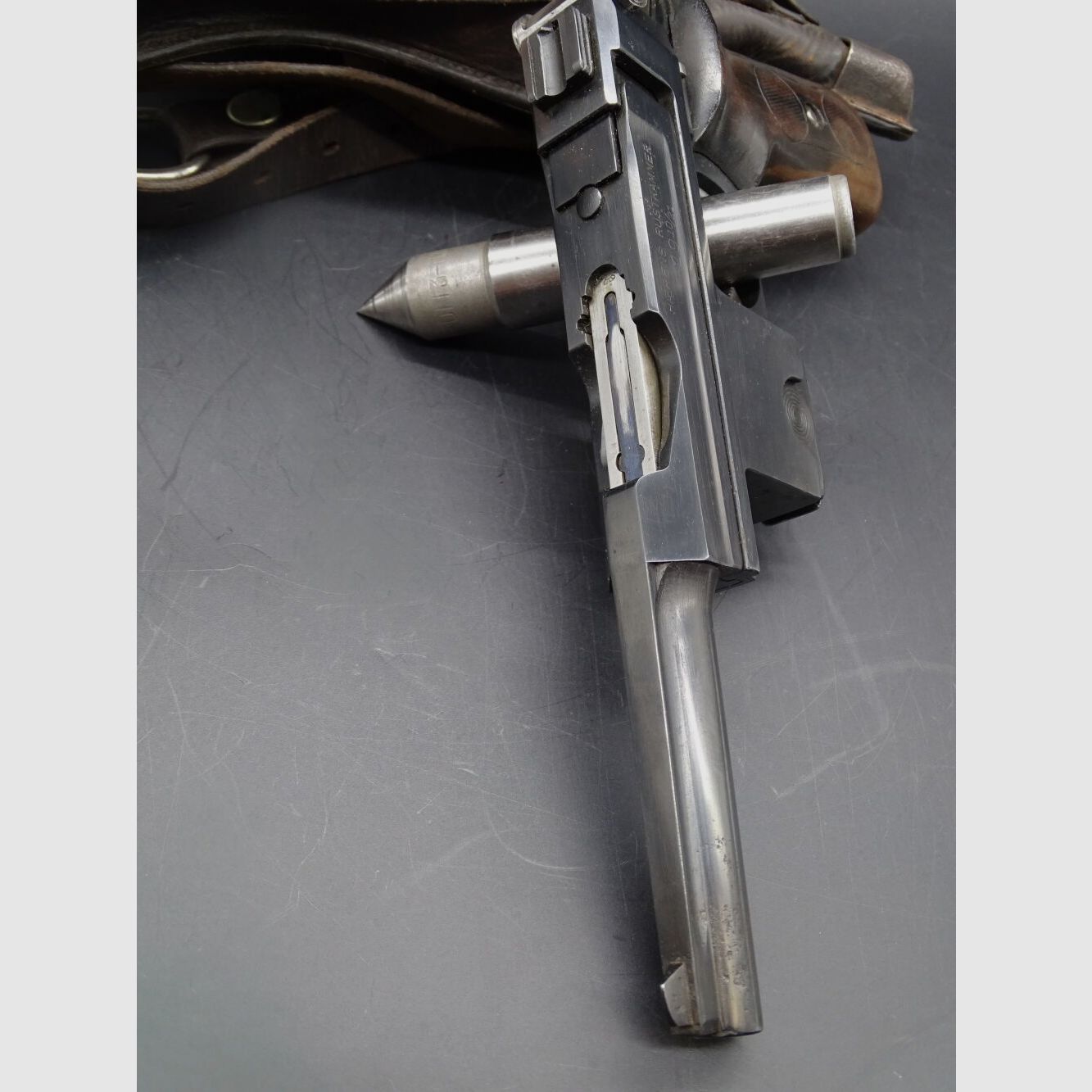 Bergmann Haerens Rüstkammer Pieper 1910 / 21 Kaliber 9mm Bergmann Bergmann inclusief origineel holster