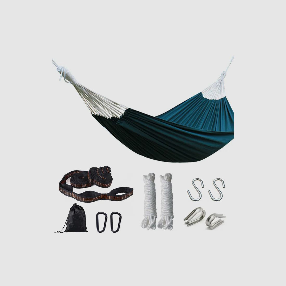 Hamac 140x200cm en Olive/Vert