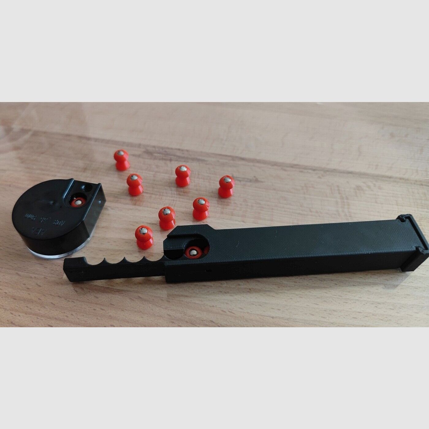 NEUE VERSION ! 50 STÜCK wiederverwendbare DIABOLOS 9MM CAL. 357 FÜR AEA HP MAX und HP MAX2 !