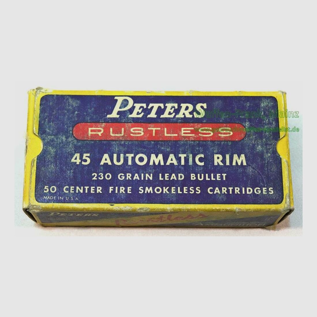Peters USA Revolverpatronen .45 AUTO. RIM