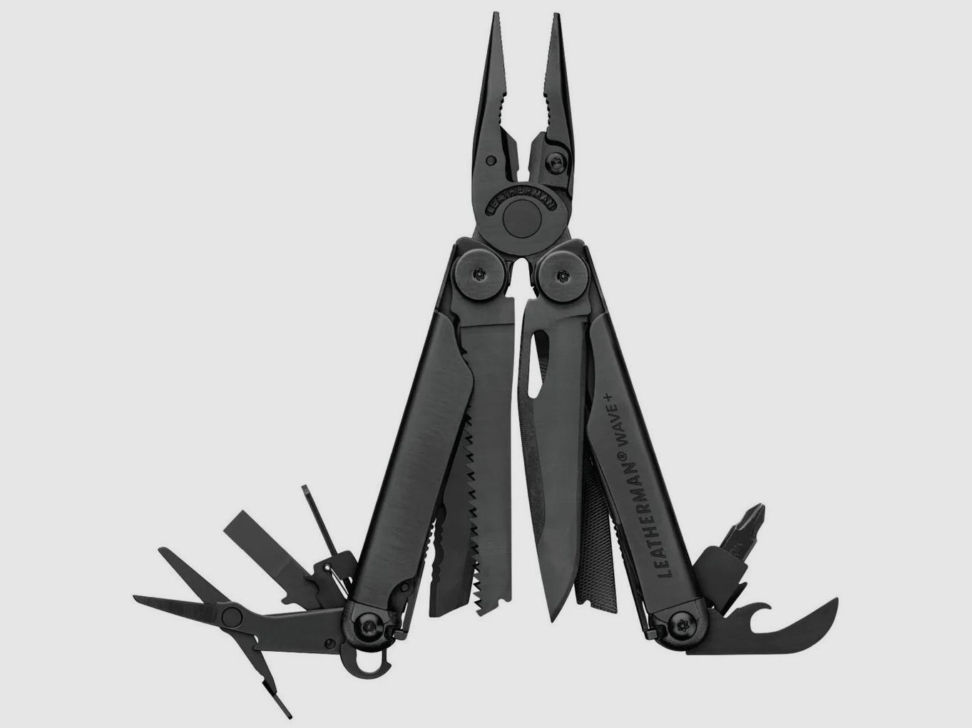 Multitool LEATHERMAN WAVE PLUS BLACK MOLLE 832526, Bild 1 von 10