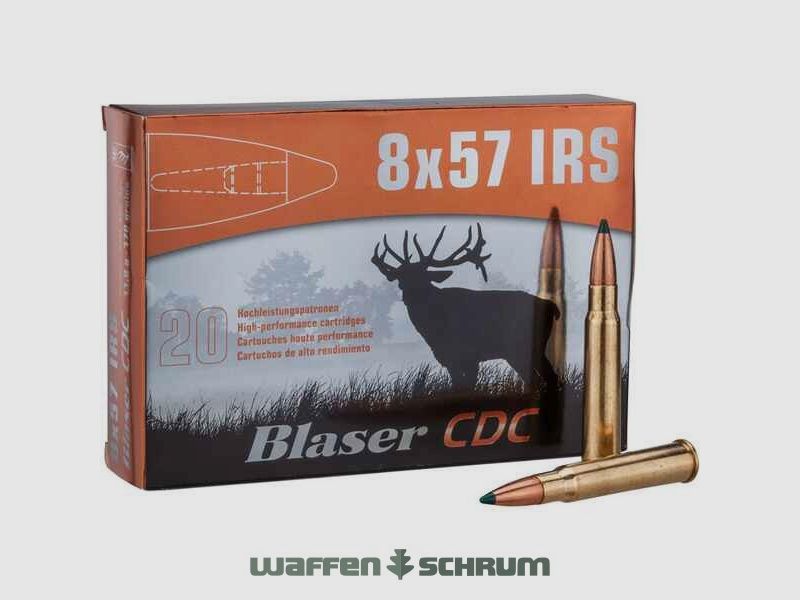 Blaser 8x57JRS CDC 11,0g. - 170gr.