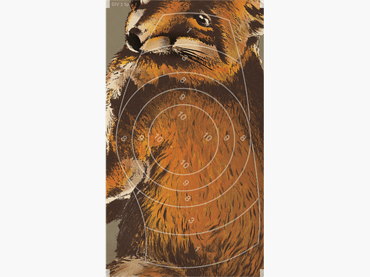 Miroir pour cible sauvage DJV n° 3 (Renard)