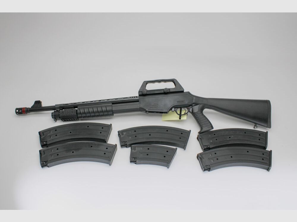 Vorderschafts Rep Flinte Hatsan Escort BM 12 Kaliber 12/76 mit 6 Magazinen 12/76, Bild 1 von 7