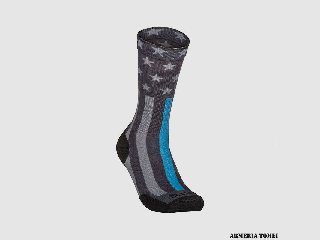 Housse de crosse – 5.11 – SOCK & AWE CREW fine Blue Line Black, image 2 sur 3
