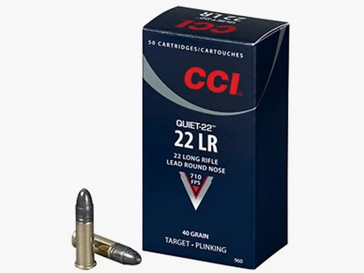CCI Quiet 2,6g/40grs à50 .22lr