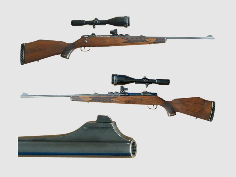 Repetierbüchse, Sauer 80, Kal. 9,3x62