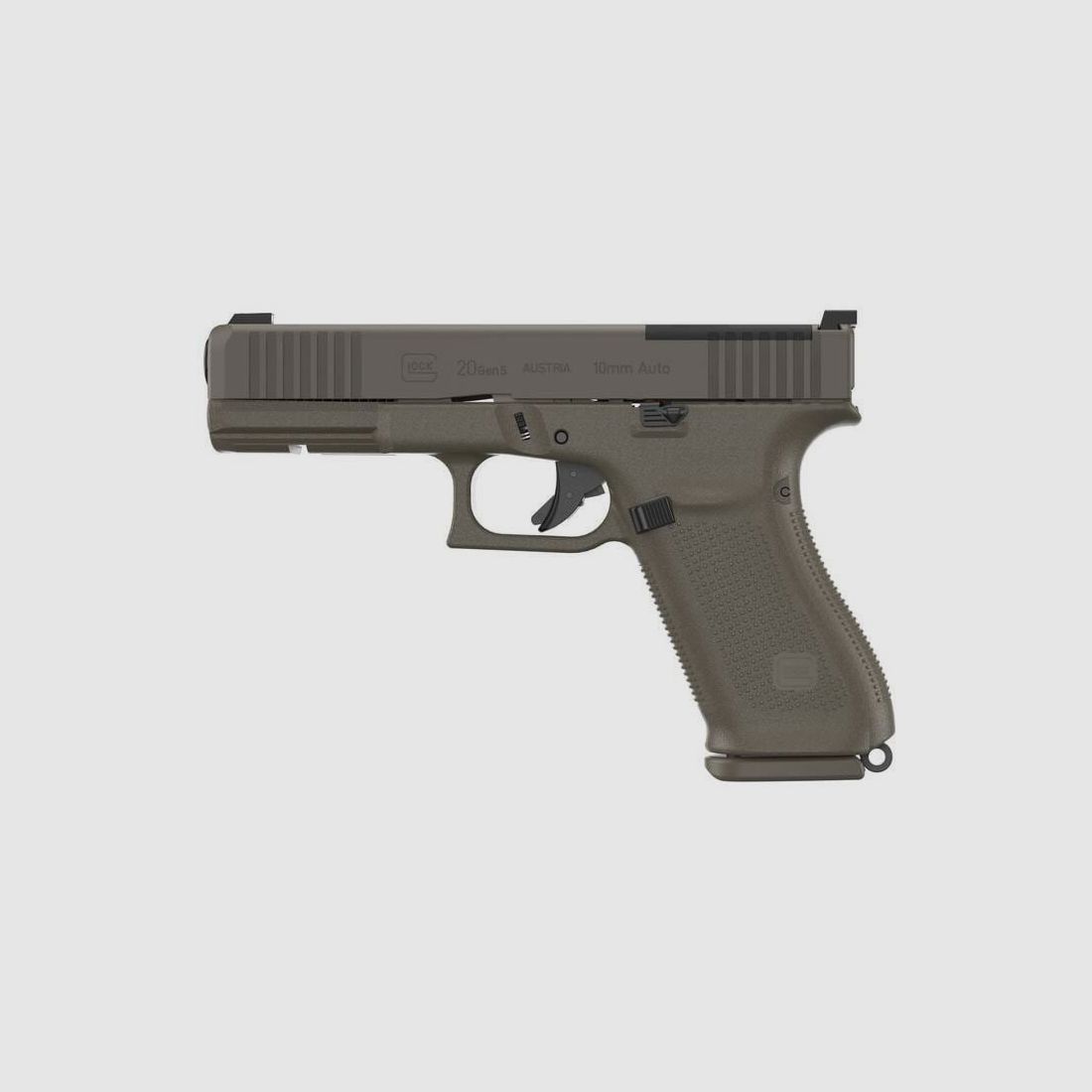 Glock 20 Hunter Edition M.O.S. Gen 5 Pistole Kal. 10 mm Auto