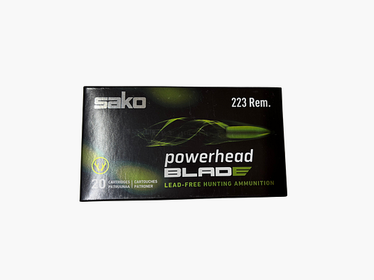 Sako Powerhead Blade .223 Rem. 55grs 3,5g SP bez ołowiu