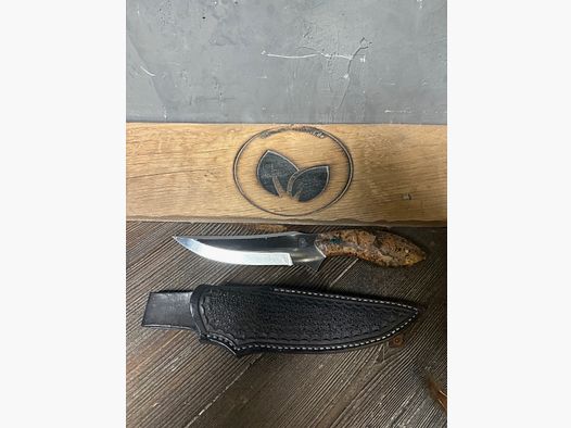 Handcrafted collector's knives BOA - Hunter Series, ATS-34 steel