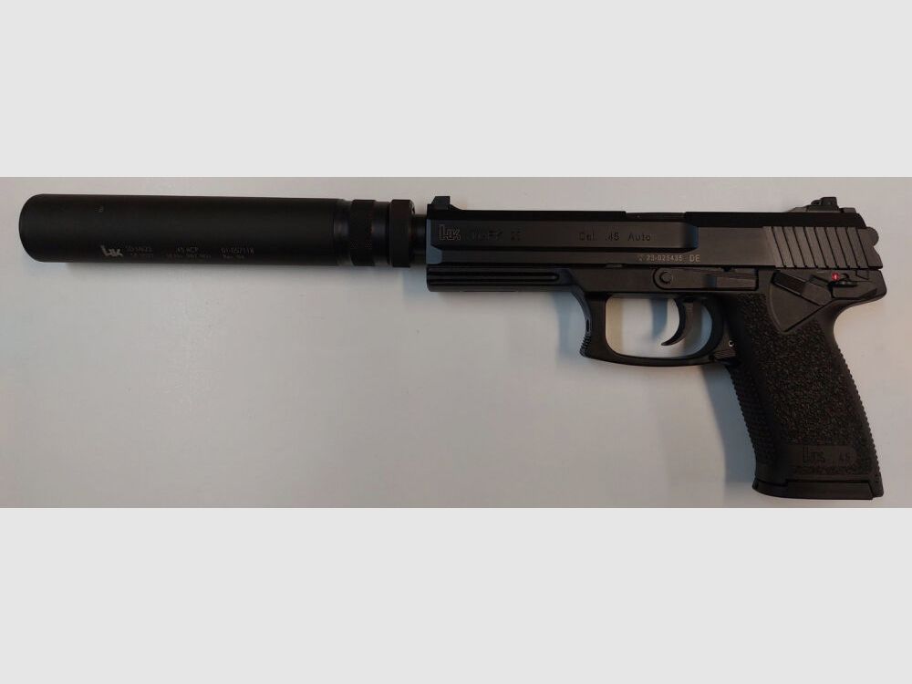 Silencieux Brügger & Thomet Brügger & Thomet pour pistolet Heckler & Koch HK MARK23 SOCOM au calibre .45ACP M16x1
