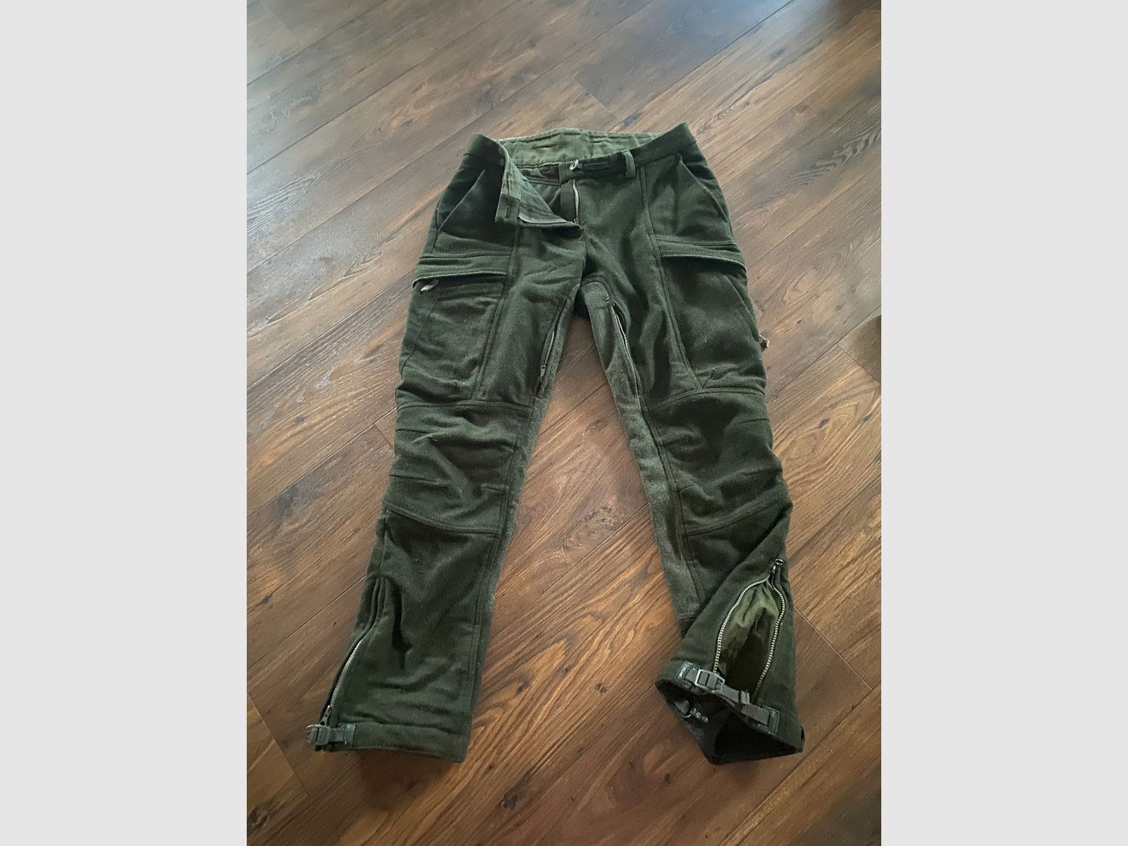 Hunting dog loden trousers green ladies size 42