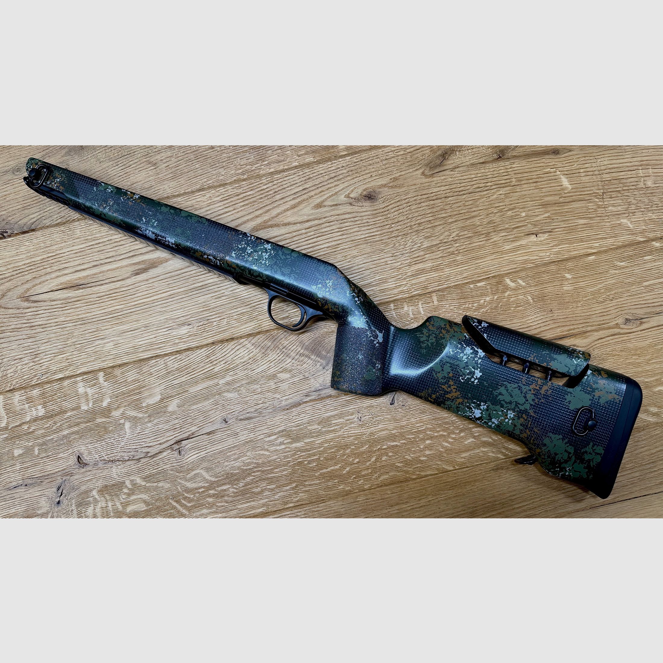 Carbonomix Hunttech inclusief originele Blaser R8 systeem/behuizing met afzuigeenheid / volledige uitrusting / NIEUW, afbeelding 2 van 7