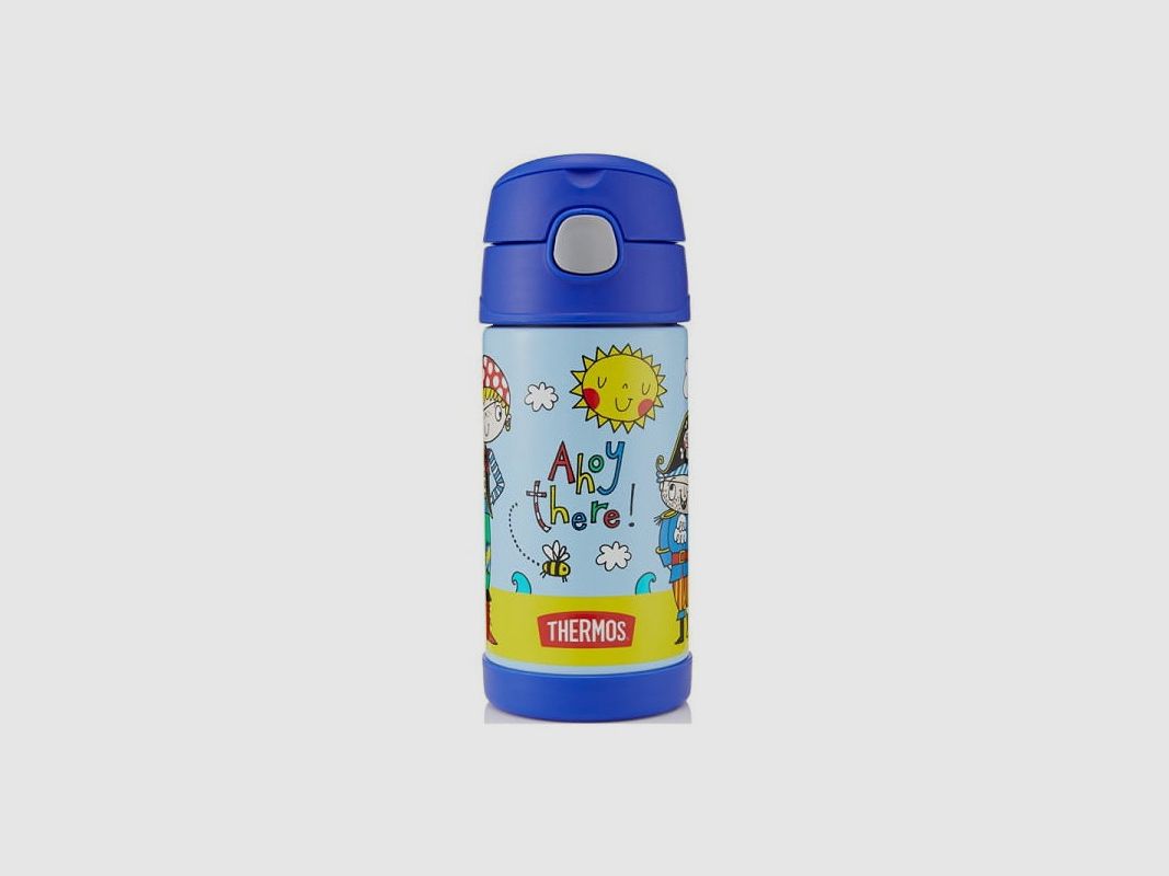 THERMOS thermos per bambini con cannuccia – pirata 355 ml, immagine 1 di 4