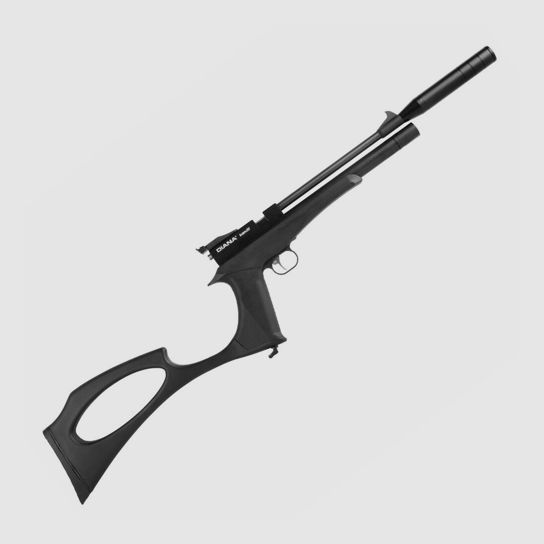 Diana Bandit Black Persluchtpistool 4,5mm Diabolos Supertarget Set