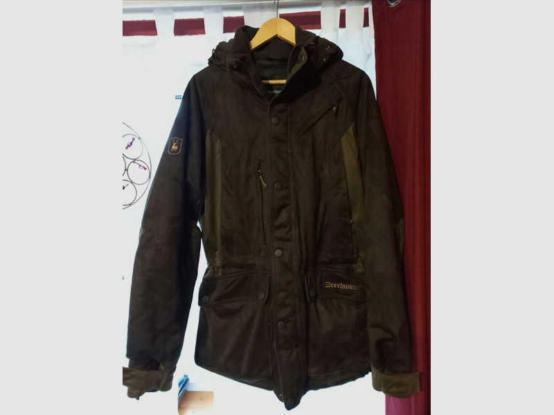 Deerhunter Winterjacke Explore mit Kapuze Winterjacken Herren Gr. 50