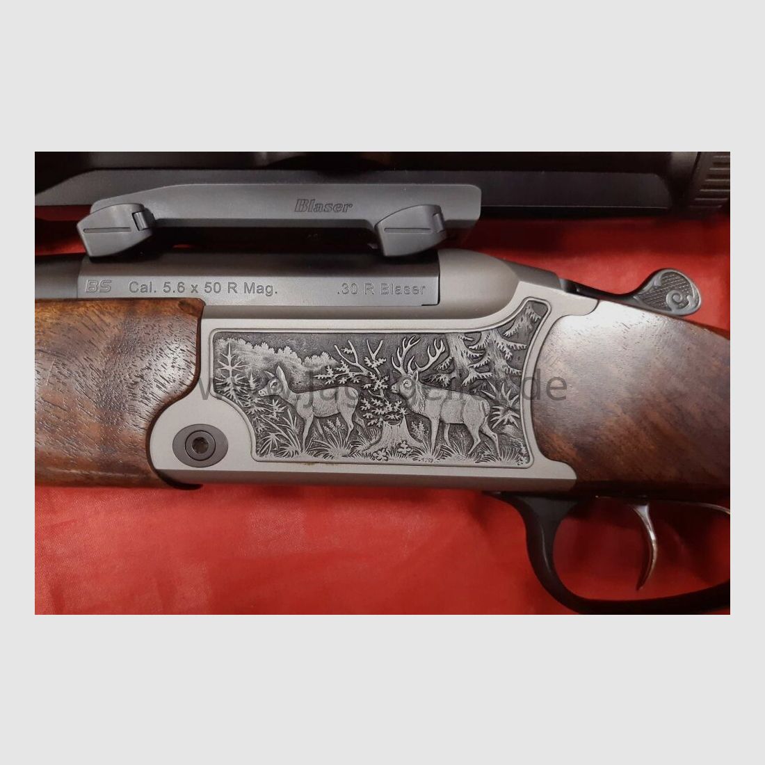 Mountain rifle Blaser BS 95 Luxury .30R Blaser and 5.6x50R Mag with 2.5-10x50 .30RBlaser; 5.6x50R Mag