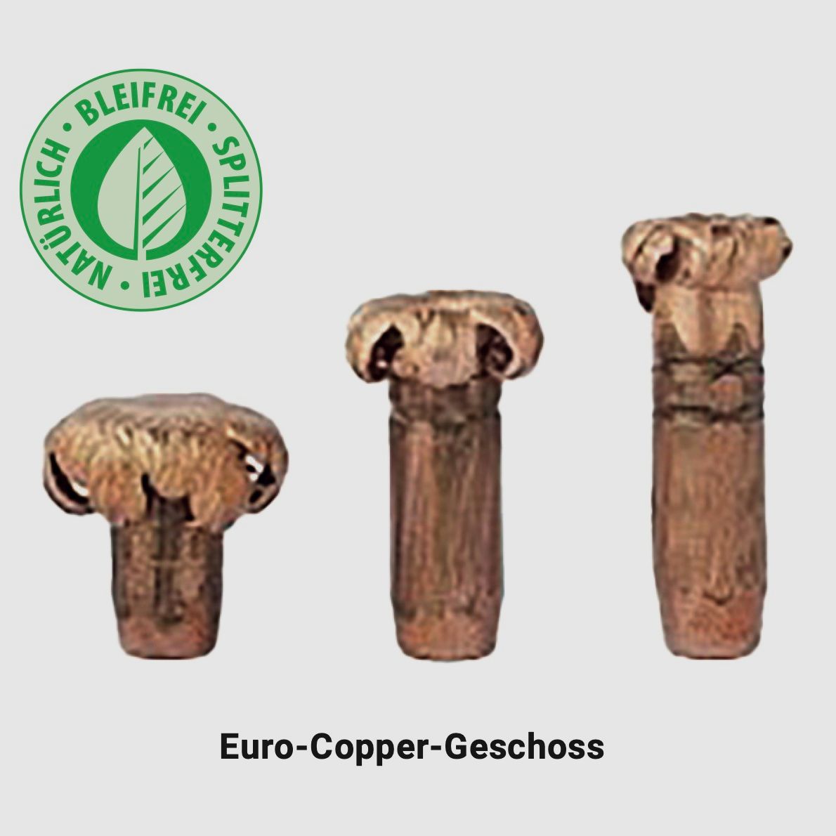 Federal Premium EuroCopper Big Game .30-06 Spring 165gr. Munición de rifle sin plomo