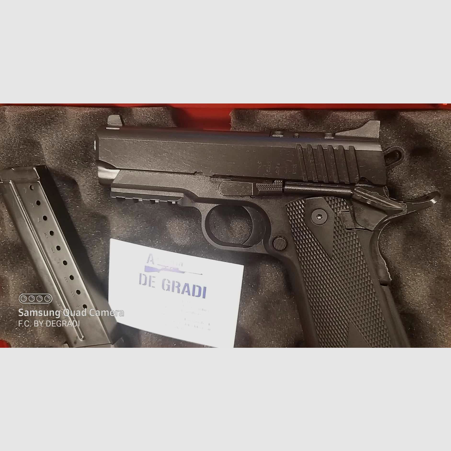 TANFOGLIO PUGIO 1911 OPTIC READY CAL.9X19, immagine 4 di 4