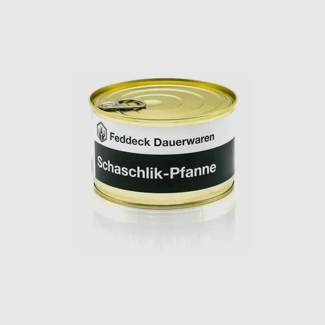 Feddeck Dauerwaren Fertiggericht Dose Schaschlik-Pfanne 400 g