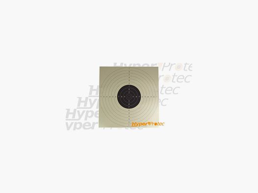 Cible en carton C50 de 55x52 cm pour du tir à 25 mètres