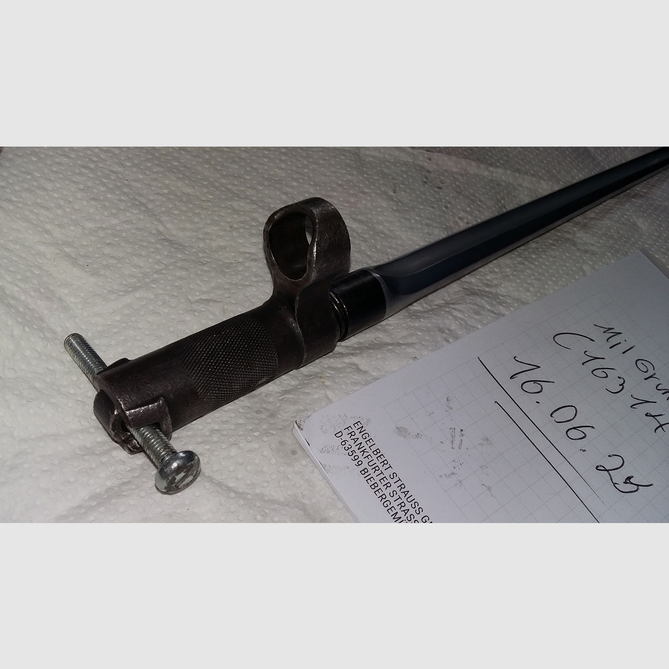 Original chinesisches Type 56 SKS "Paratrooper" Spike/Nadel Klappbajonett