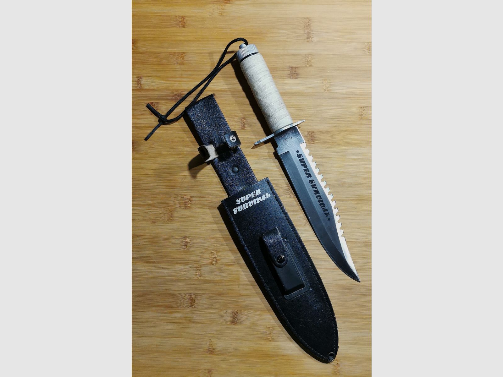 Cuchillo de caza, Outdoor, Bushcraft, Supervivencia, Camping