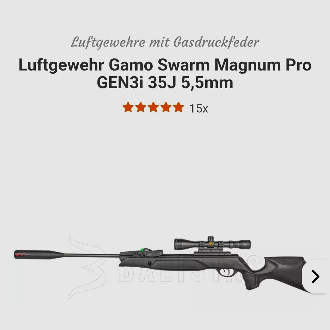 Gamo Swarm Magnum Pro Gen3i neuwertig 
