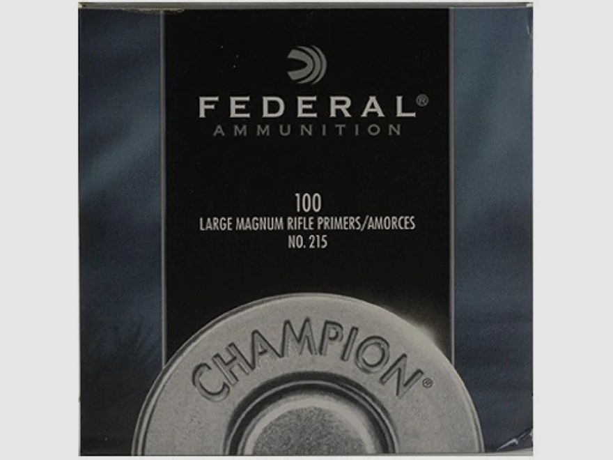 Federal Primers 215 Large Rifle Magnum 1000 pieces