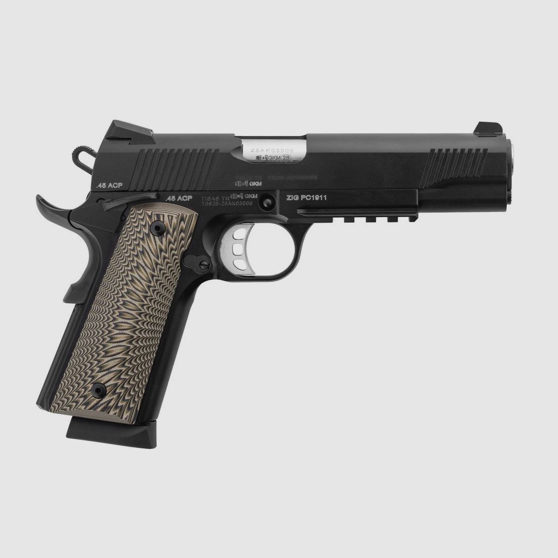 Pistolet TISAS TISAS ZIG PC 9 1911 5″, Noir, 9×19 mm, image 2 sur 4