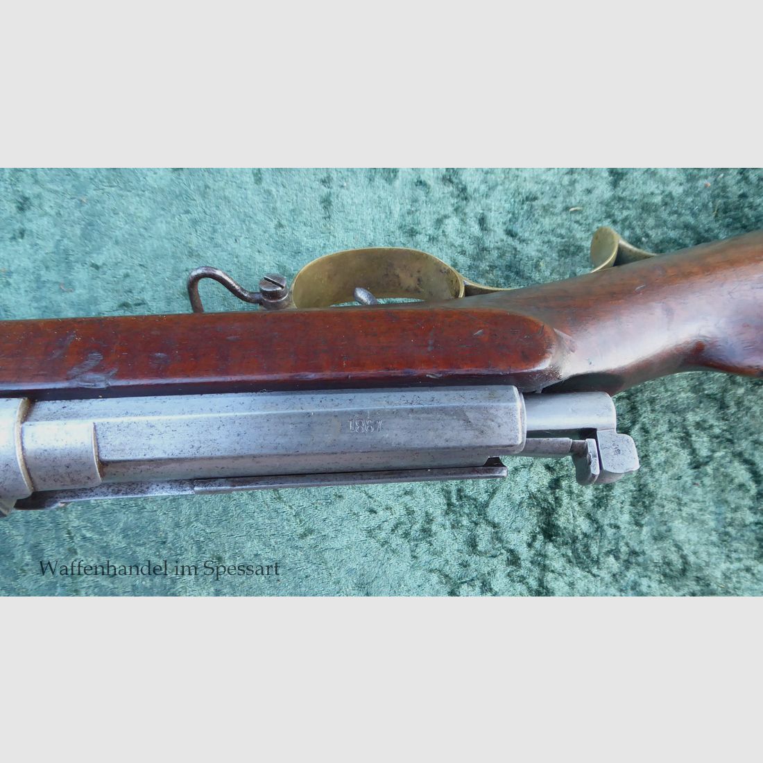 aguja de encendido fusil de infantería Mod.1862, Spandau de 1867.
