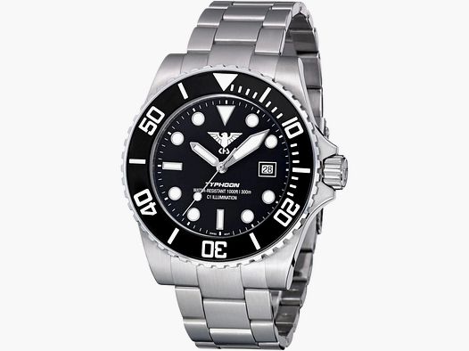 KHS KHS Uhr Typhoon Steel Stahlband