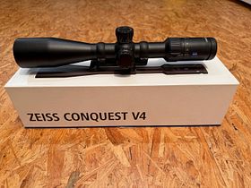ZEISS Conquest V4 6-24x50 complete with Blaser saddle mount