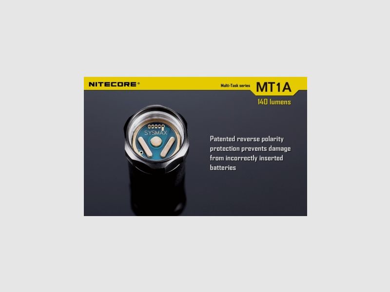 Lampe torche Nitecore MT1A 140 lumens, image 14 sur 20