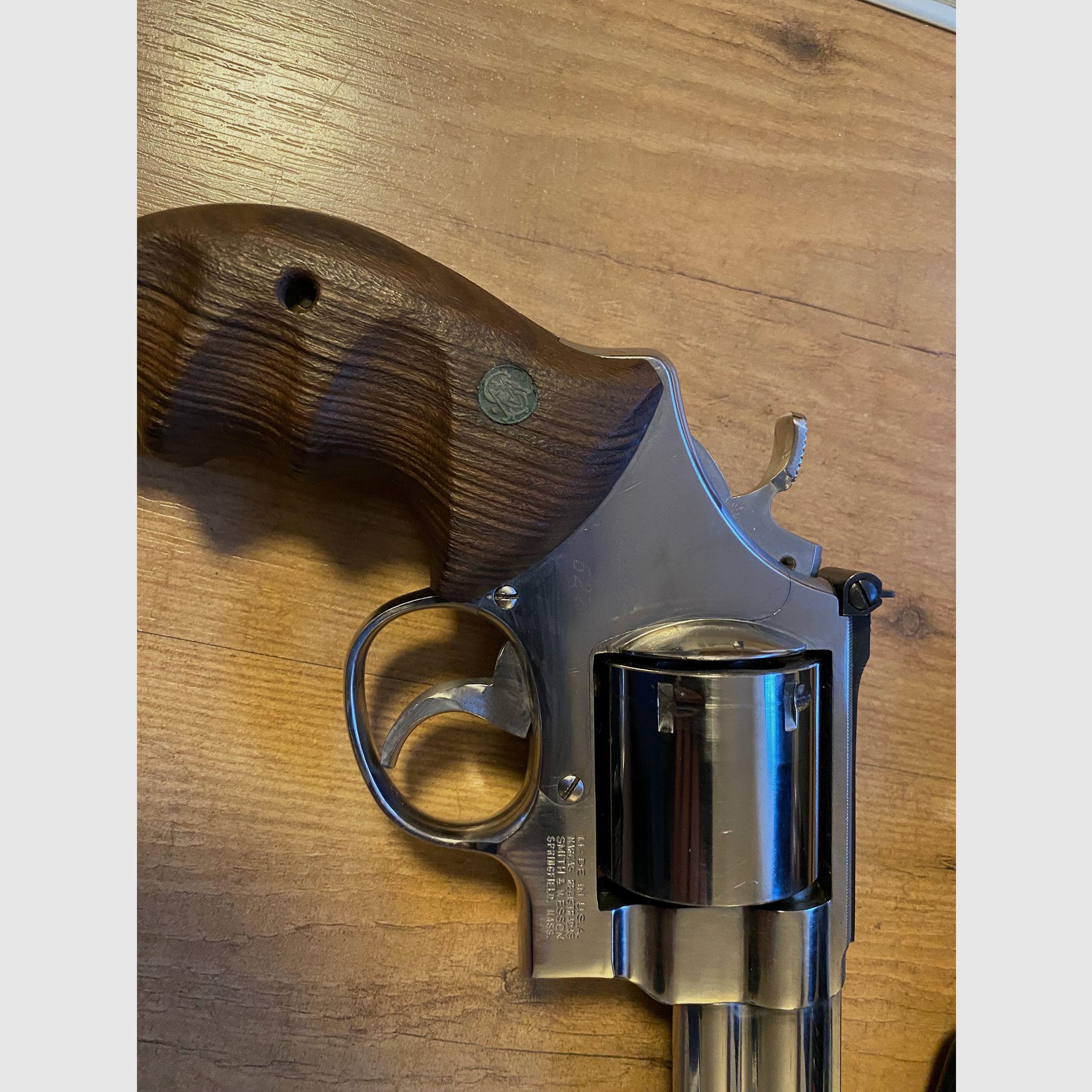 Smith & Wesson 627.0 Target .357, including gun case and accessories