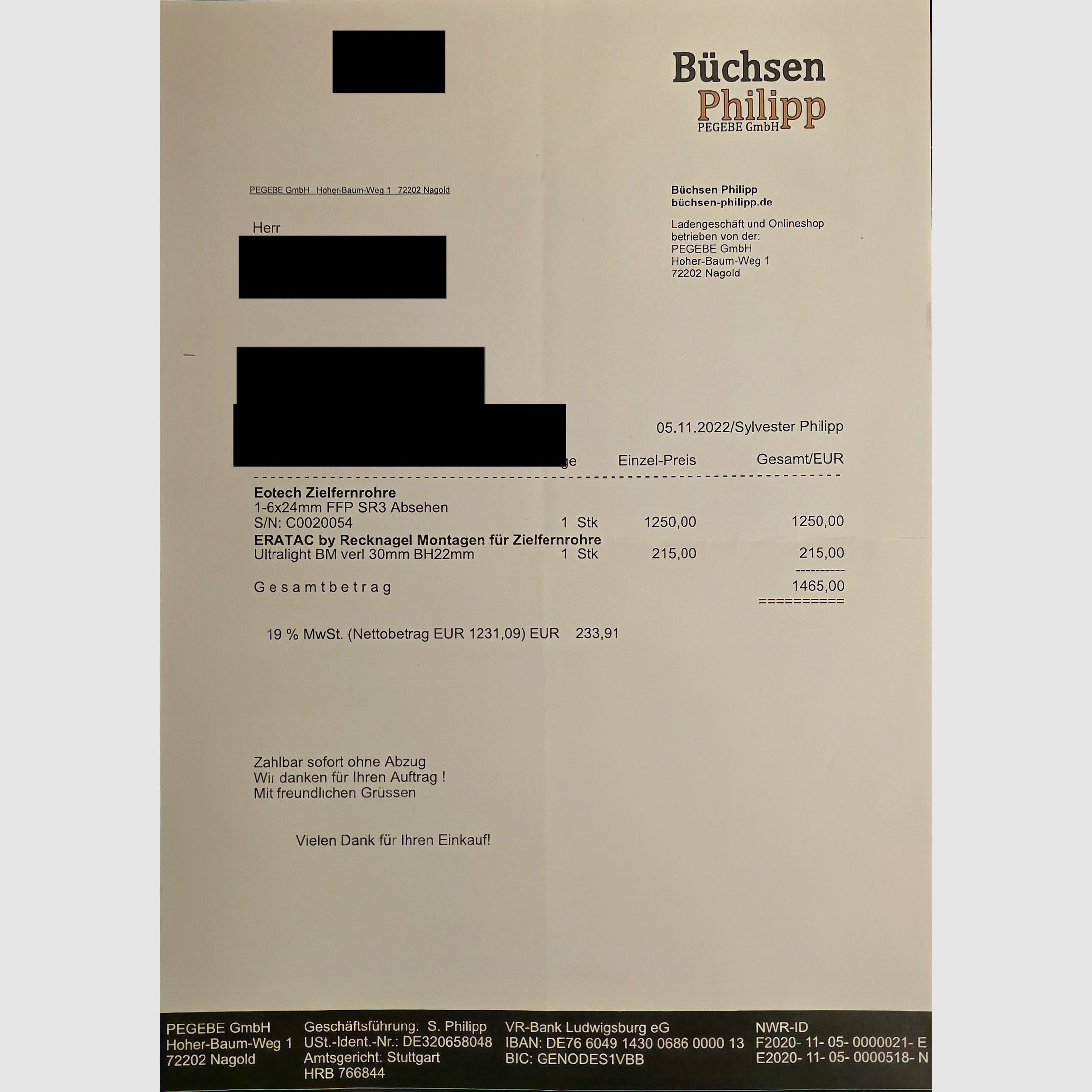 Oberlandarms M5 Ar-15 in .223