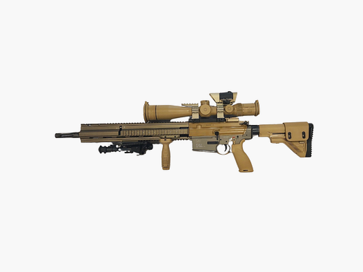 Karabin Heckler Koch G28Z 16,5" Full Kit - kal. .308 Win - Green Brown