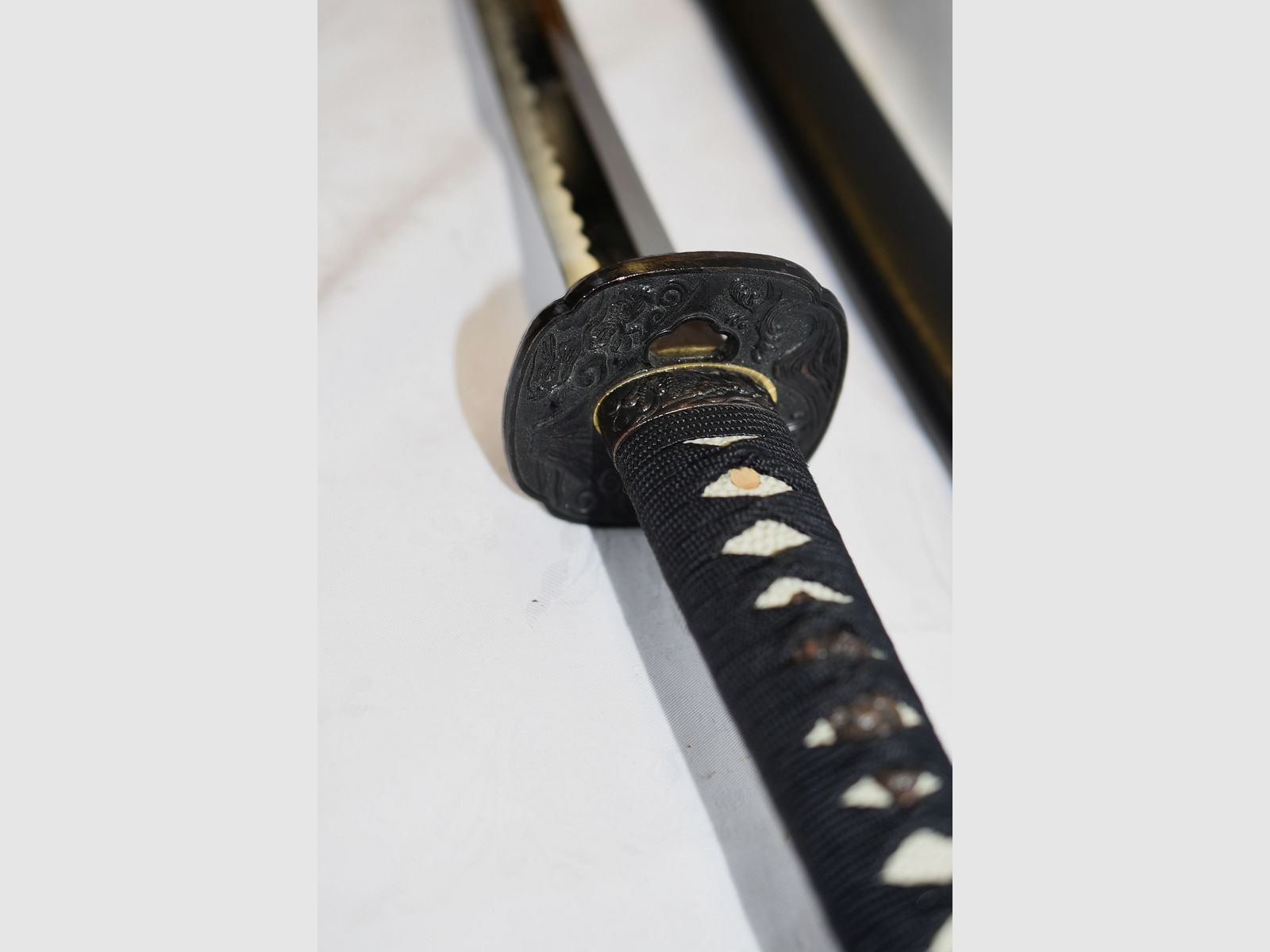 japanisches Schwert, Katana, Samurai, Edelstahl Übungsschwert