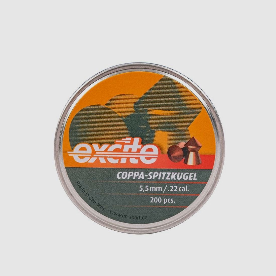 H&N Coppa pointed pellet Diabolo 5.5 mm / 1.04 g / 200 pcs, image 1 of 2