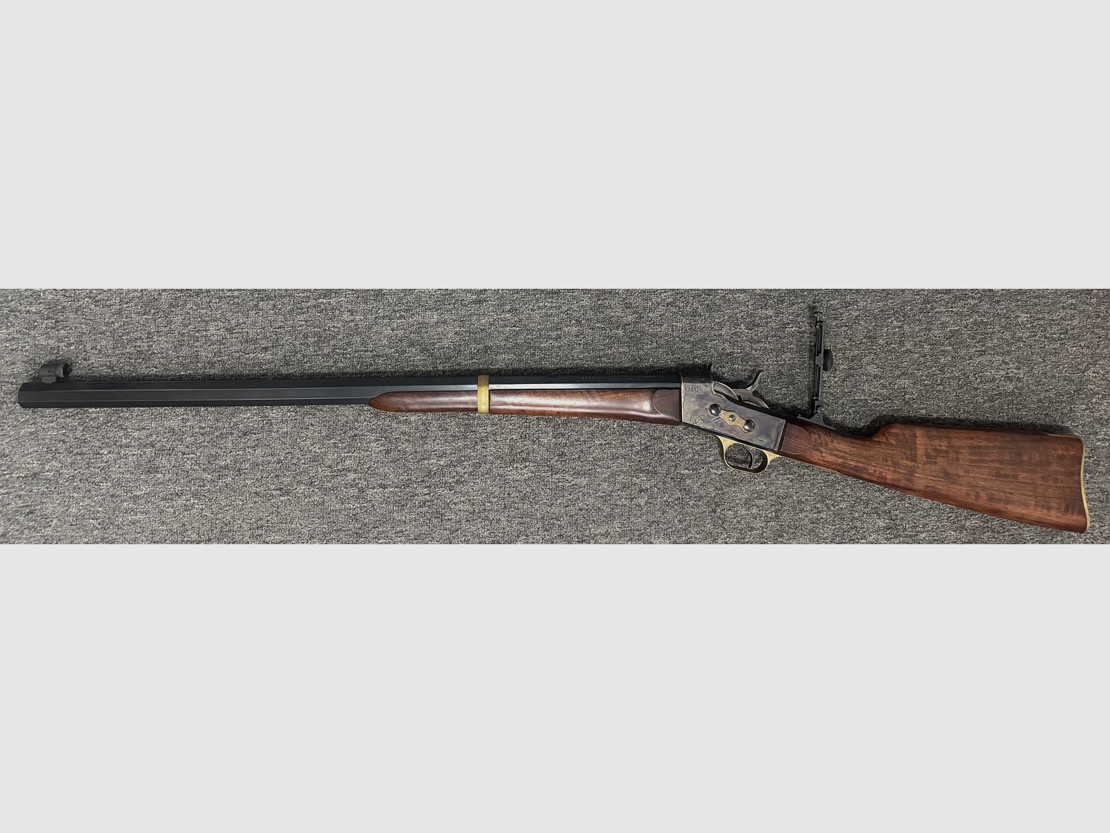 Pedersoli Rolling Block rifle single loader .357 Mag.