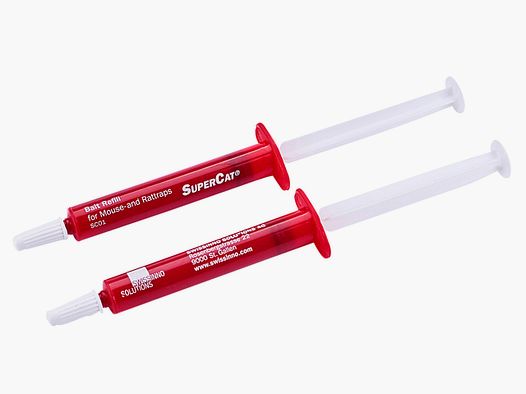 Replacement syringe 2-piece set for mouse trap Supercat