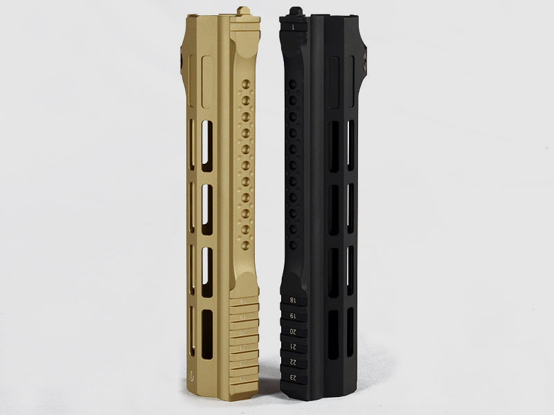 B&T M-LOK Overgrip Guardamanos para HK MR223 NEGRO, corto (para MR223 en 11"/14,5"/16,5")