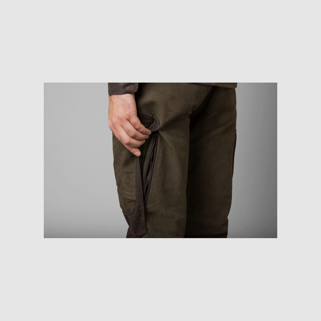 HÄRKILA PRO HUNTER LEDERBROEK WILLOW GREEN, afbeelding 6 van 8