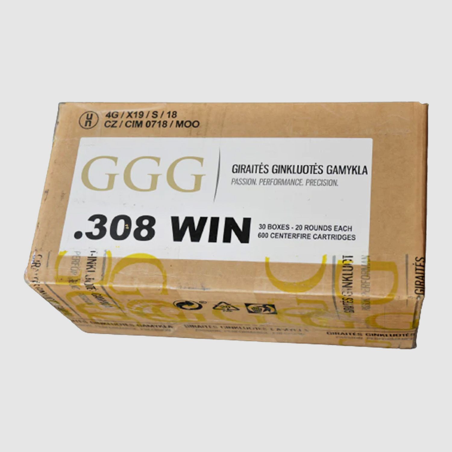 Vollmantelgeschoss .308 Win