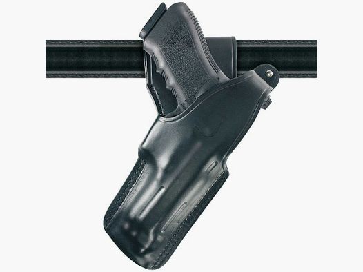 RADAR HOLSTER DUTY LEDER TIEF MIT VERSCHLUSS FÜR GLOCK 17 19 22 COD 5148-5520