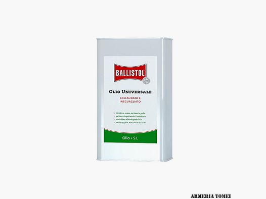 BALLISTOL – OLIO UNIVERSALE 5 LITRI