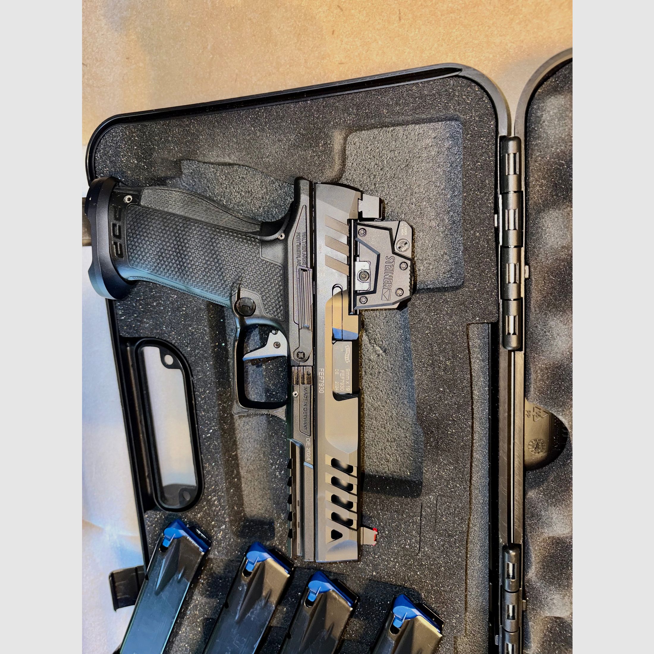 WALTHER PDP Match 5‘‘ OR (9mm x 19, Full Size)