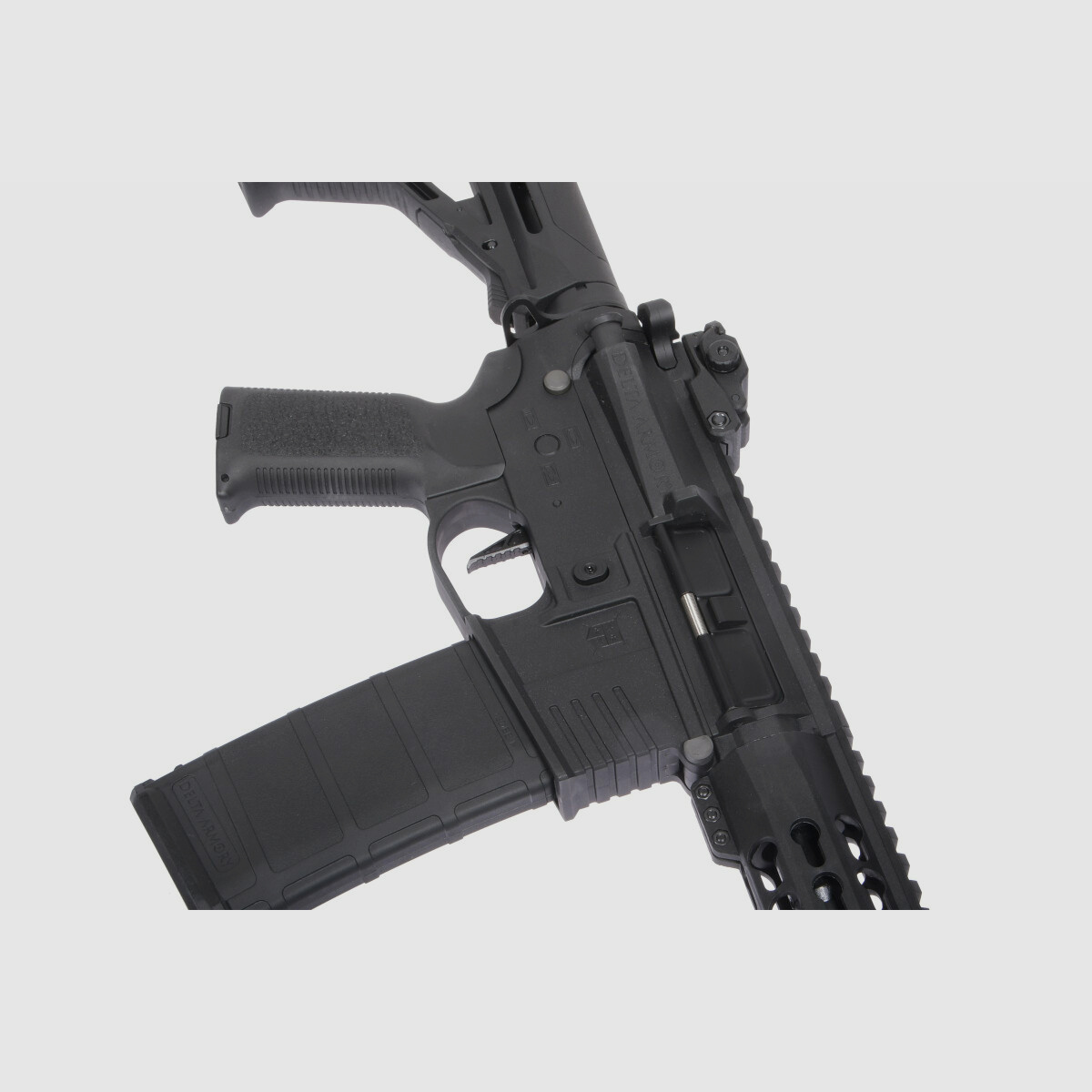 AR15 KeyMod 10 pollici CHARLIE EAGLE ETU Nero S-AEG Fucile Airsoft Libero da 18 Anni | Delta Armory